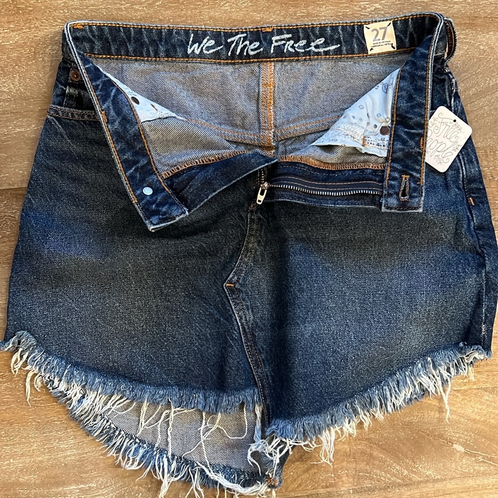FP We The Free Bailey Denim Skirt - Picture 9 of 10
